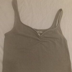 American eagle black heart shape tank size M